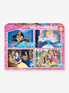 Spielzeug-Lernspielzeug-4er-Set Puzzles, 50-150 Teile Disney PRINZESSINNEN EDUCA