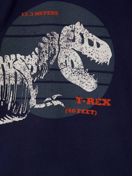 Jungen T-Shirt, Dinosaurier Oeko-Tex - dunkelblau+mintgrün - 3