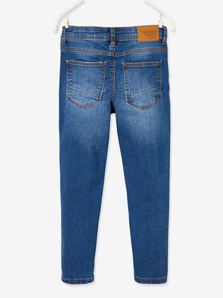 Jungen Slim-Fit-Jeans WATERLESS, Hüftweite REGULAR Oeko Tex - blue stone+dark blue+double stone+dunkelgrau - 9