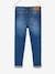 Jungen Slim-Fit-Jeans WATERLESS, Hüftweite COMFORT Oeko-Tex - blue stone+dark blue+double stone+dunkelgrau - 4