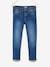 Jungen Slim-Fit-Jeans WATERLESS, Hüftweite COMFORT Oeko-Tex - blue stone+dark blue+double stone+dunkelgrau - 2