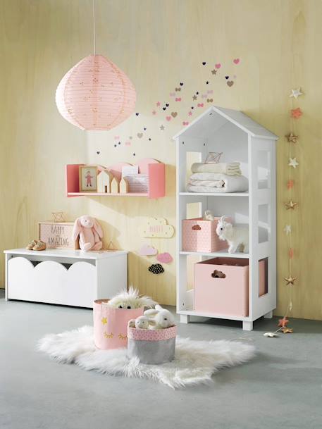 Vertbaudet Teppich in SchaffellOptik für Kinderzimmer in weiß Vertbaudet Teppich in SchaffellOptik für Kinderzimmer in weiß