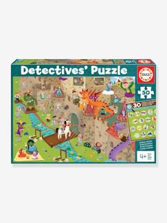 Spielzeug-Lernspielzeug-Such-Puzzle DETEKTIV IN DER RITTERBURG EDUCA, 50 Teile