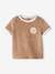 Baby-Set aus Frottee: T-Shirt & Shorts - graubeige - 4