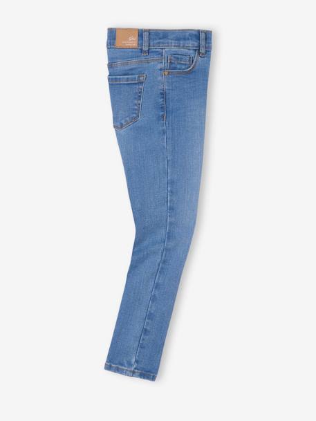 Mädchen Skinny-Jeans BASIC - blau+blue stone - 12