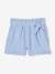 Mädchen Paperbag-Shorts, Musselin - hellblau+koralle+mandelgrün+vanille - 1