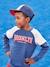 Jungen Sport-Sweatshirt, Brooklyn Oeko-Tex - königsblau+pekannuss - 3