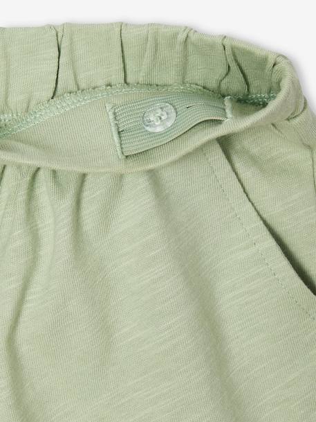 Mädchen-Set: T-Shirt & Shorts Oeko Tex - aqua+gelb/wollweiß geblümt sonnenbl+koralle - 6