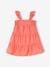 Mädchen Baby Kleid mit Stufenvolants - rosa - 2