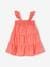 Mädchen Baby Kleid mit Stufenvolants - rosa - 1