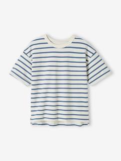 Maedchenkleidung-Kinder Ringel-T-Shirt, personalisierbar Oeko-Tex