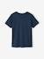 Jungen T-Shirt, grafischer Print Oeko-Tex - himmelblau+nachtblau+rosenholz+türkis+wollweiß - 6
