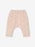 Baby-Set: Sweatshirt & Hose - grau meliert+rosa nude+tonfarben+wollweiß - 9