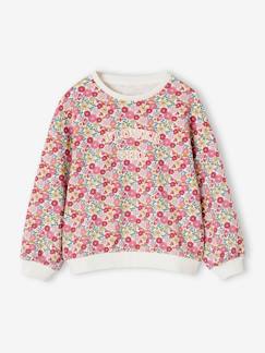 Maedchenkleidung-Pullover, Strickjacken & Sweatshirts-Mädchen Sweatshirt mit Recycling-Polyester