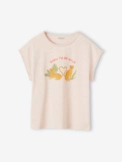 Maedchenkleidung-Mädchen T-Shirt mit Panther Oeko-Tex
