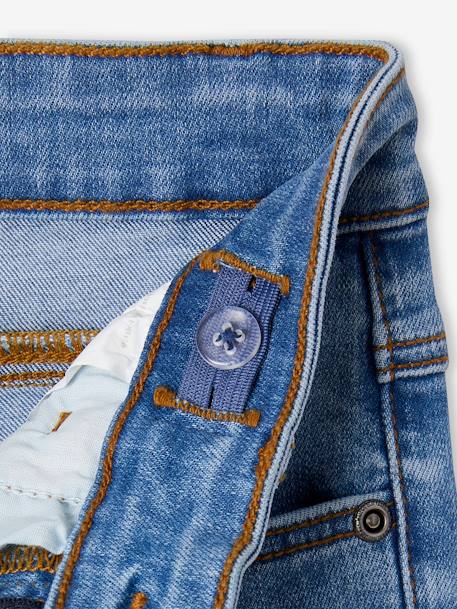 Jungen Slim-Fit-Jeans WATERLESS, Hüftweite REGULAR Oeko Tex - blue stone+dark blue+double stone+dunkelgrau - 28