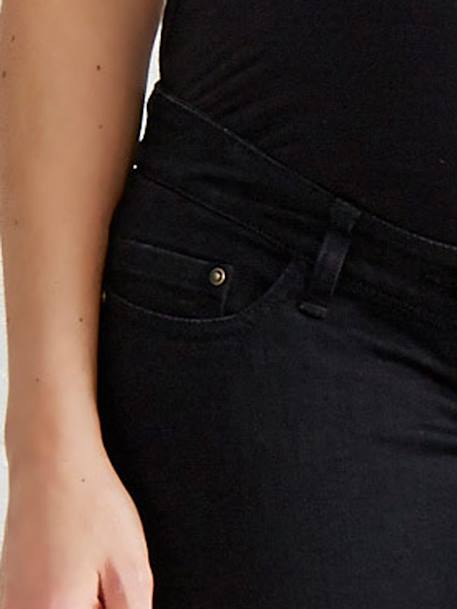 Umstands Slim-Fit-Jeans, Schrittl. 85 cm - schwarz - 10