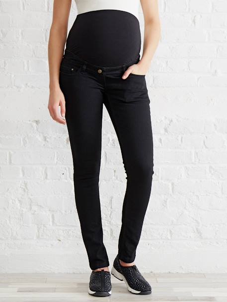 Umstands Slim-Fit-Jeans, Schrittl. 85 cm - schwarz - 6