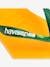 Kinder Zehenpantoletten Brasil Logo HAVAIANAS - gelb+pfirsich - 3