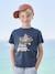 Jungen T-Shirt, grafischer Print Oeko-Tex - himmelblau+nachtblau+rosenholz+türkis+wollweiß - 4