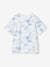 Jungen T-Shirt mit Recycling-Baumwolle - grün bedruckt+schieferblau+weiß bedruckt - 9