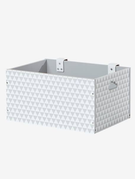 Vertbaudet Aufbewahrungsbox für den Wickeltisch in grau