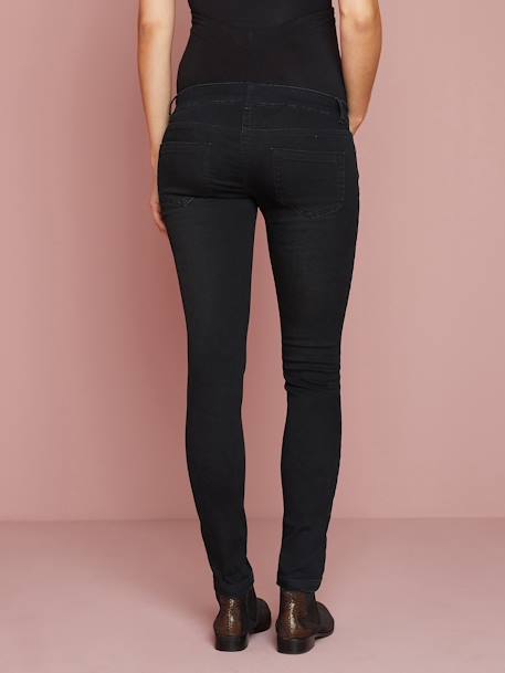 Umstands Slim-Fit-Jeans, Schrittl. 85 cm - schwarz - 7