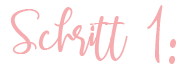 Schritt 1 Schritt 1