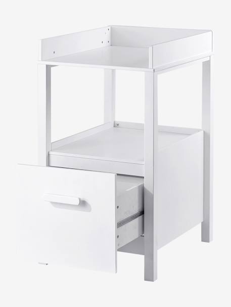 Vertbaudet Wickeltisch mit 2 Ablagen ,,Variety" in weiß