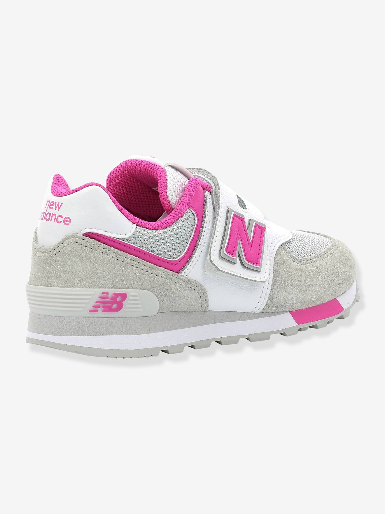 New Balance Mädchen Klett Sneakers 574 NEW BALANCE in weiß New Balance Mädchen Klett Sneakers 574 NEW BALANCE in weiß
