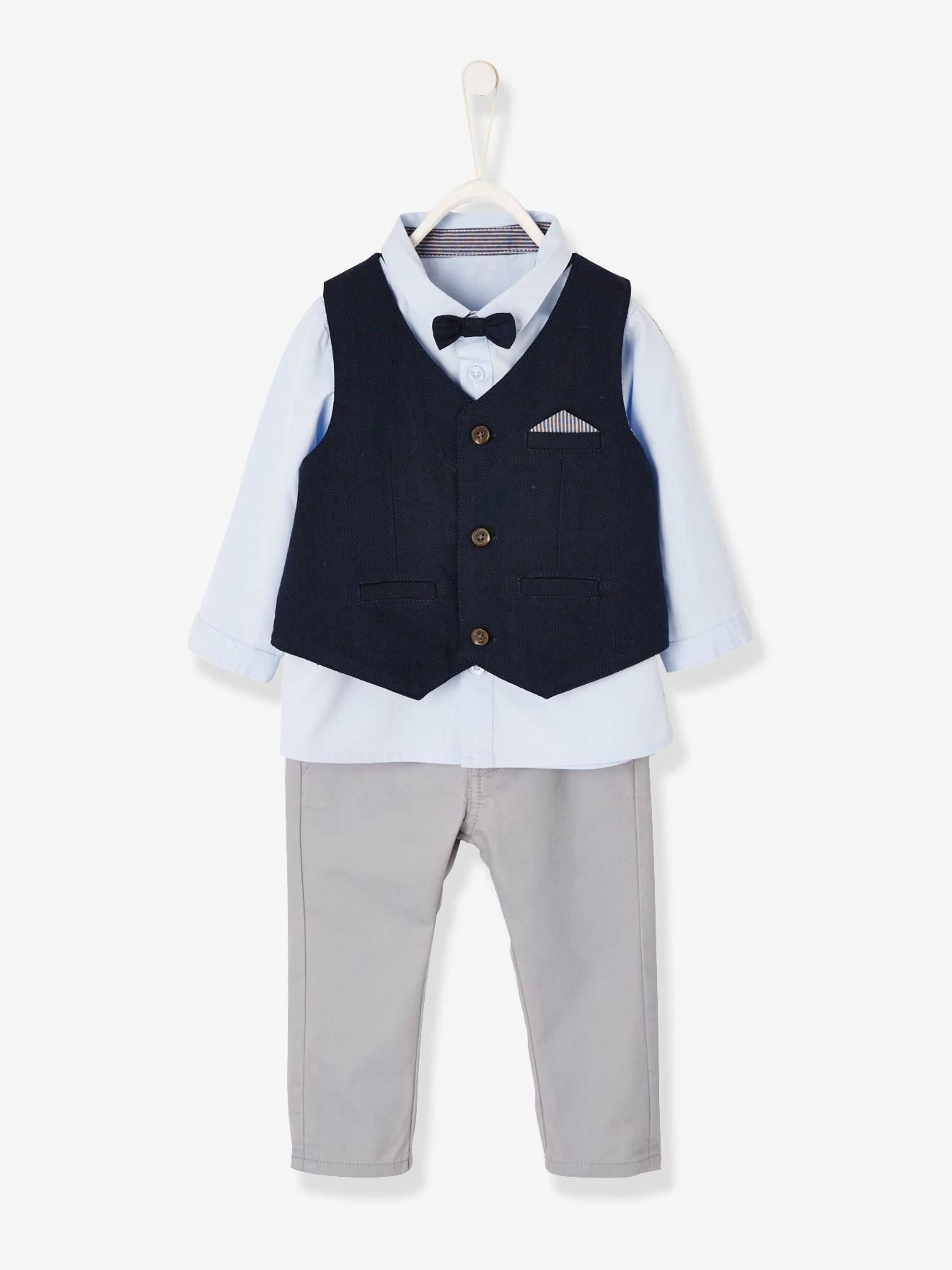 Thumbnail - Festliches Jungen Baby-Set