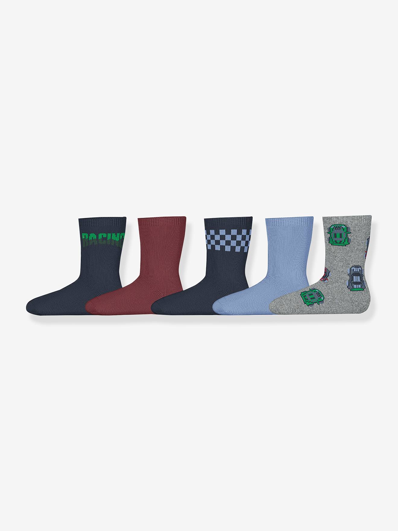 5er-Pack Socken NMMVAGN Jungen NAME IT blau Gr. 22/24