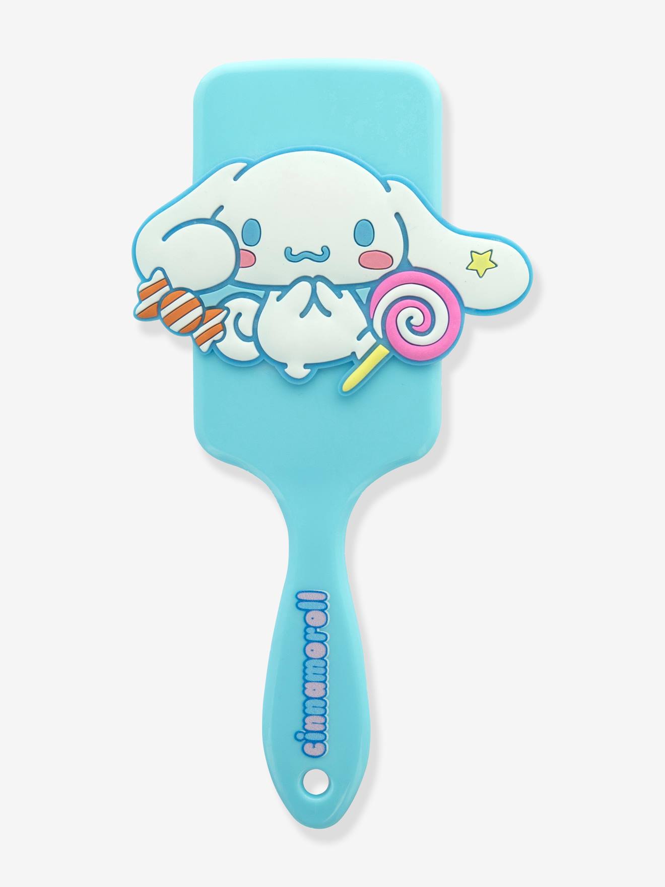 Kinder Haarbürste Cinnamoroll mit 3D-Applikation himmelblau