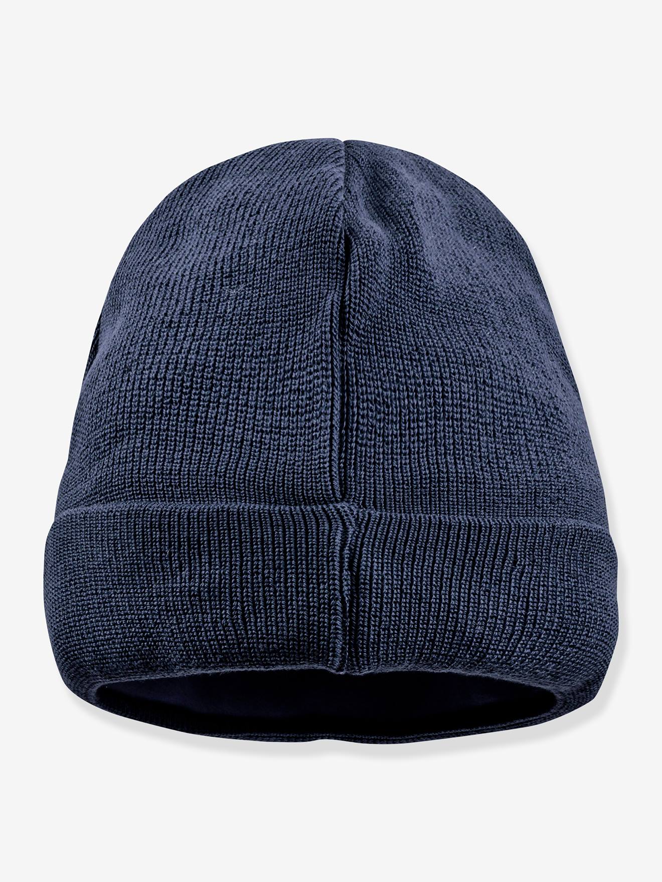 Thumbnail - Strickmütze Kinder maximo Jerseyfutter