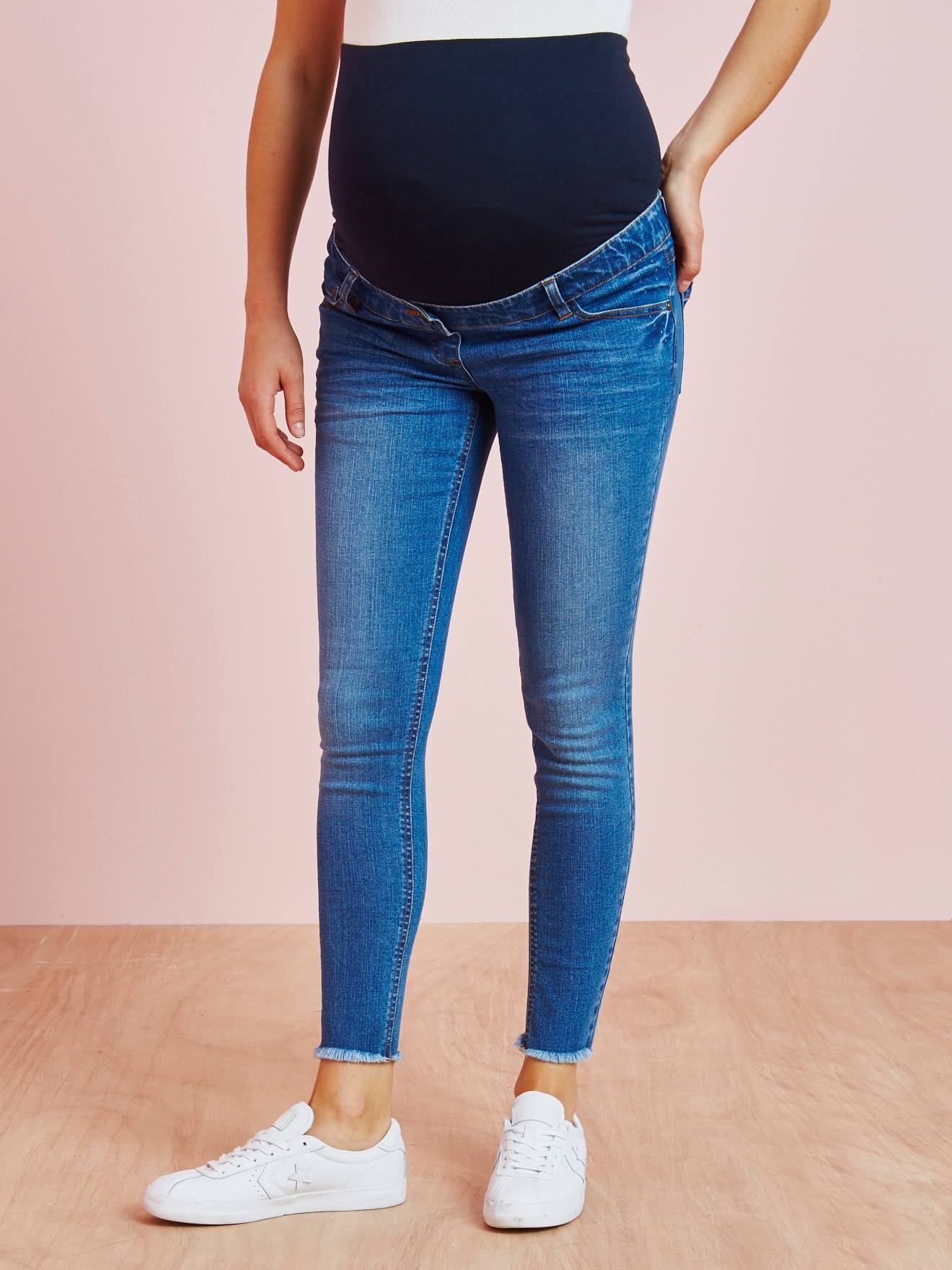 Vertbaudet Jeans-Shorts für die Schwangerschaft