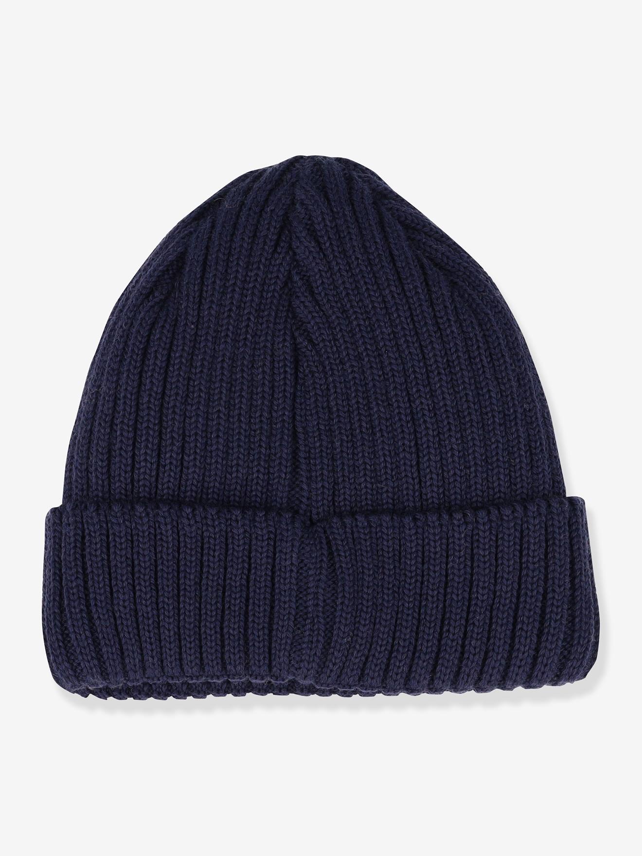 Thumbnail - Beanie mit Fleecefutter Kinder maximo Merinowolle