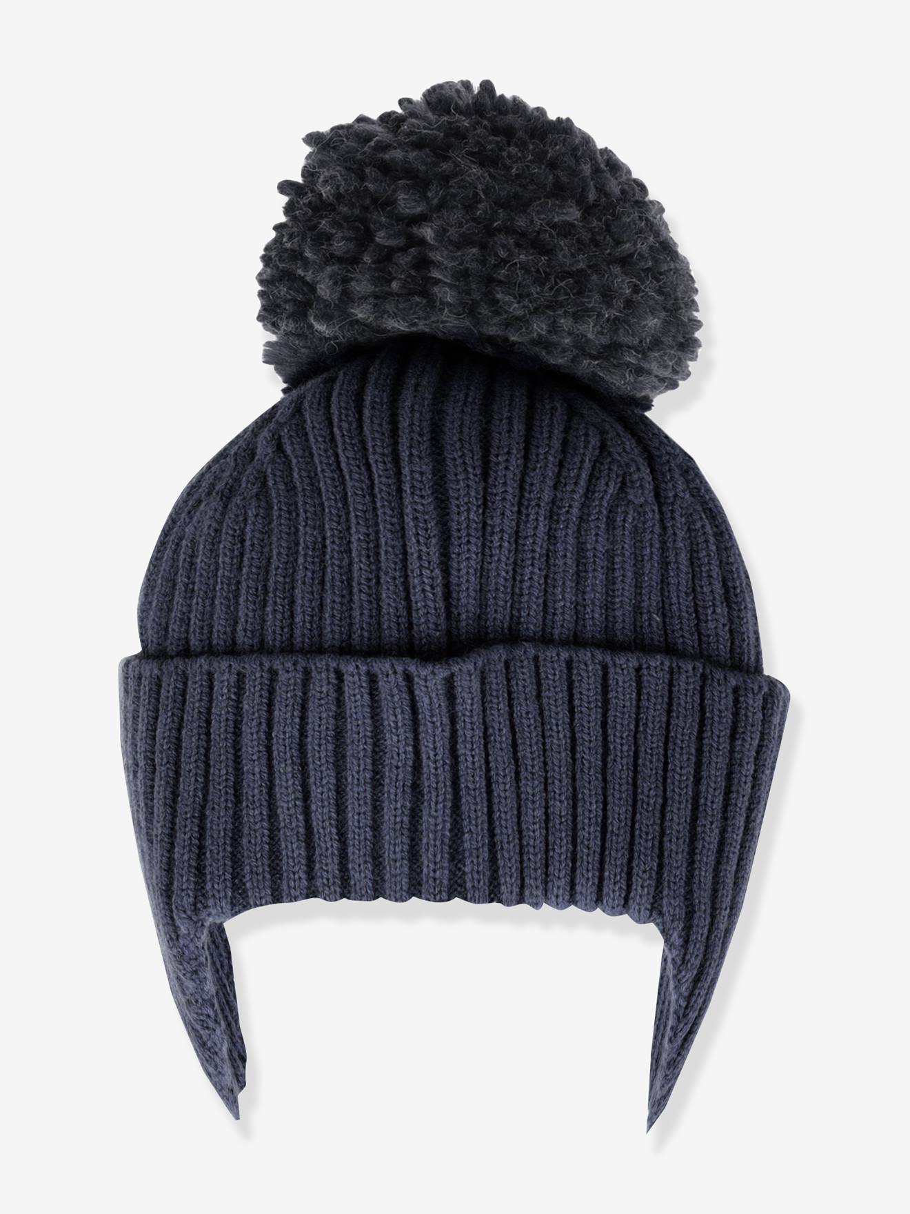 Thumbnail - Strickmütze mit Pompon Kinder maximo