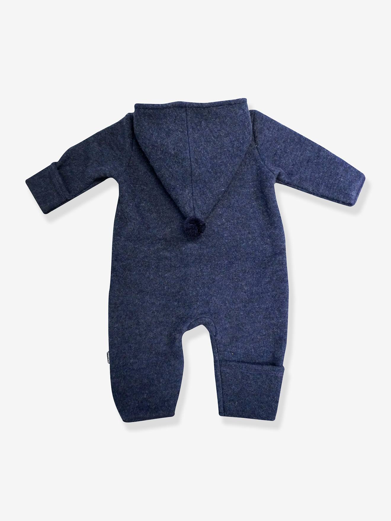 Thumbnail - Overall Baby maximo aus Wolle und Bio-Baumwolle