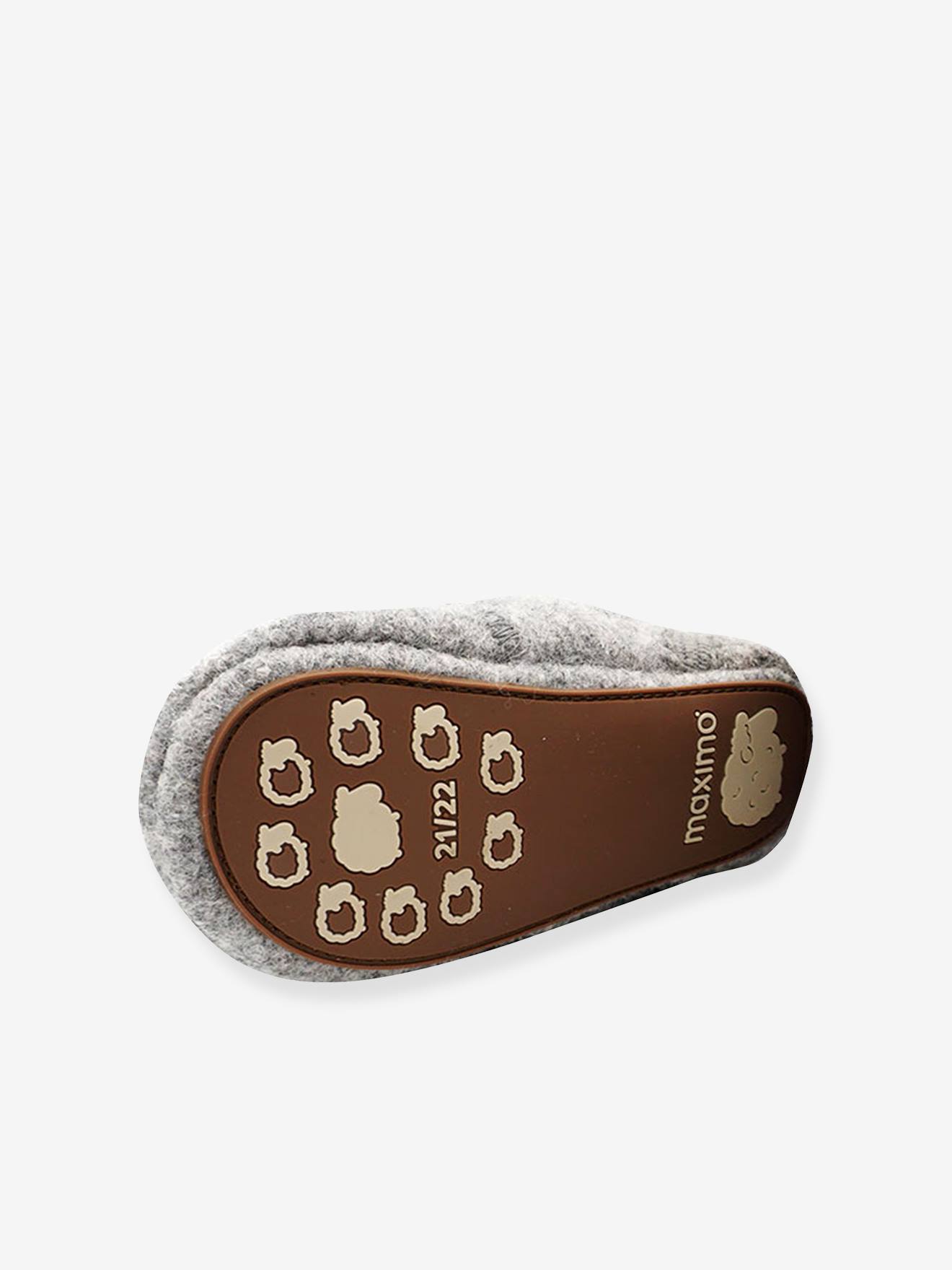 Thumbnail - Maximo Woll-Krabbel- und Hausschuhe Schaf