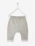 Baby Sweathose für Neugeborene - beige meliert wal+graubraun bedruckt+hellbeige+hellgrau meliert+nachtblau+rosa bedruckt+wollweiß+wollweiß bedruckt obst+wollweiß bedruckt safari - 16