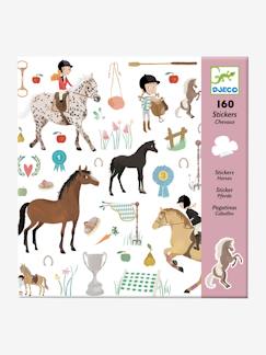 Spielzeug Sets-Sticker-Set „Pferde“, 160-teilig DJECO