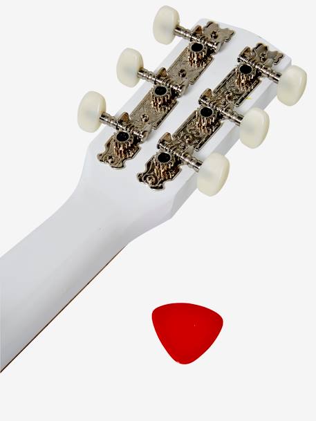 Holz-Gitarre für Kleinkinder FSC® - rosa+weiß/natur - 13