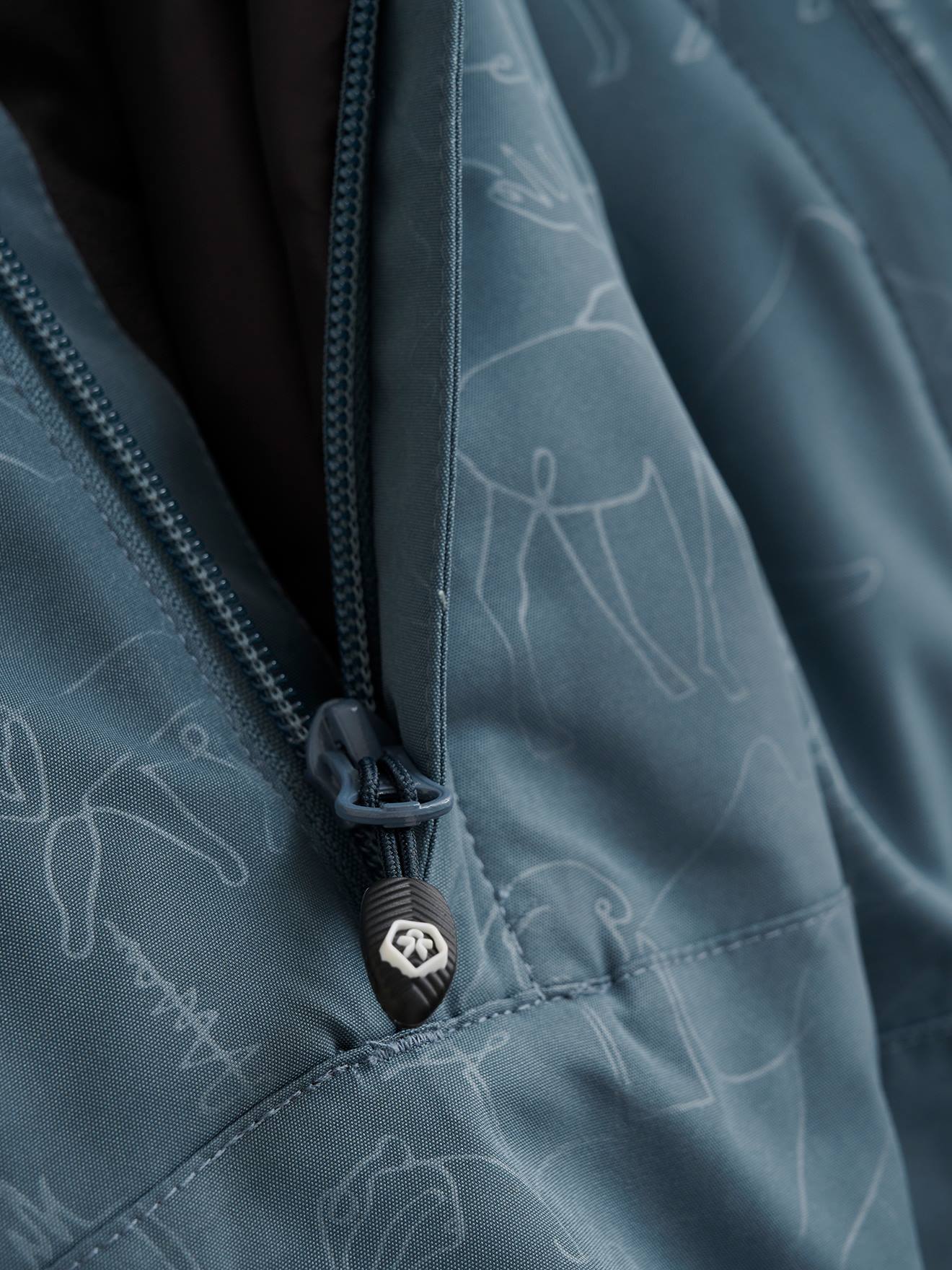 Thumbnail - Regen-Overall mit Kapuze und Doppelreißverschluss Baby COLOR KIDS