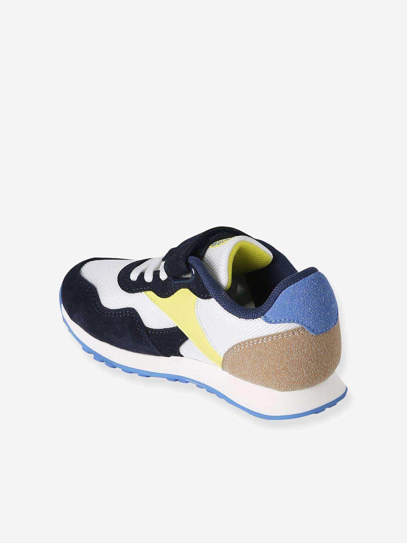 Thumbnail - Sneakers mit Materialmix für Kleinkinder