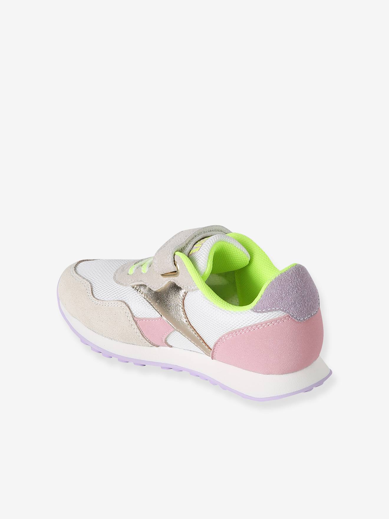 Thumbnail - Mädchen Sneakers mit Klettverschluss und Schnürung set