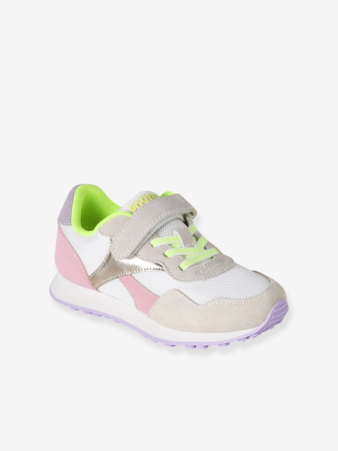 Thumbnail - Mädchen Sneakers mit Klettverschluss und Schnürung