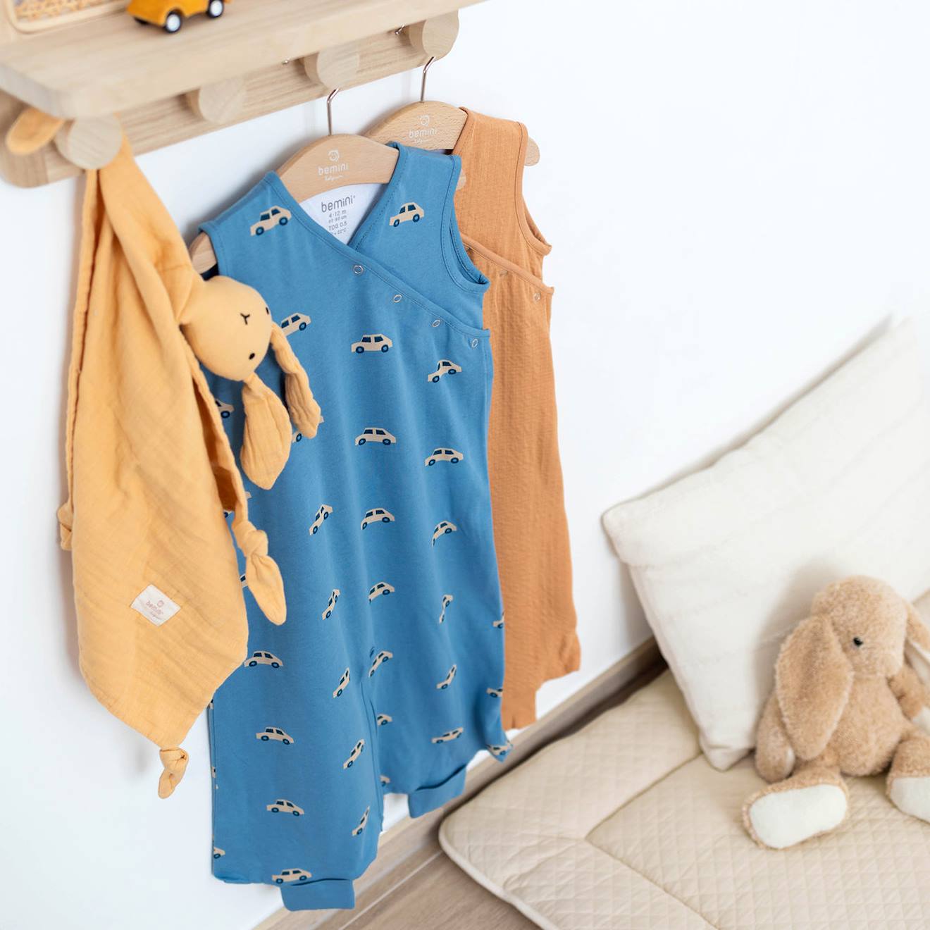 Thumbnail - Schlafsacke ärmelloser Sommer - TOG 0.5 Jersey mario turquoise