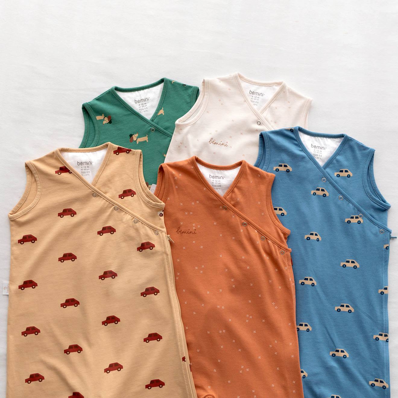 Thumbnail - Schlafsacke ärmelloser Sommer - TOG 0.5 Jersey mario turquoise