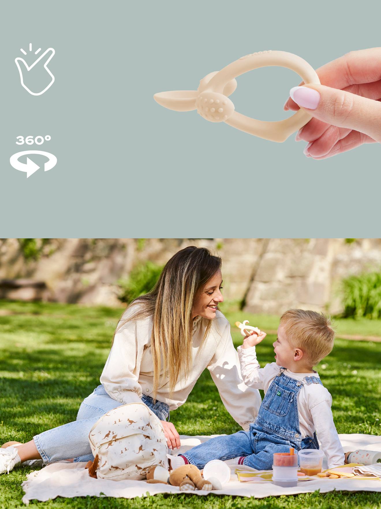 Thumbnail - Baby Löffel mit Beißring BABYMOOV