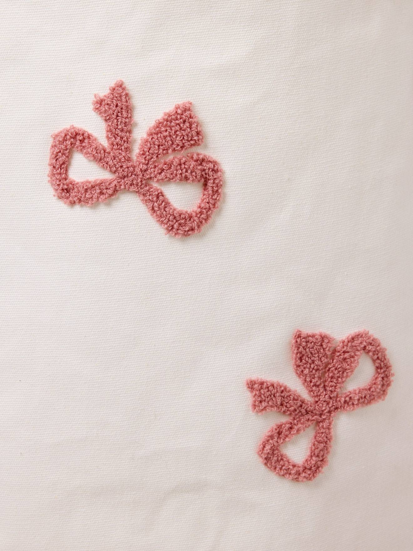 Thumbnail - Aufbewahrungskorb SCHLEIFE Applikation getuftet